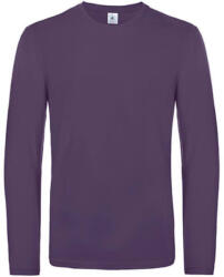 B&C Collection Férfi hosszú ujjú póló B&C #E190 LSL -XL, Városi lila
