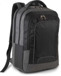 Kimood Uniszex hátizsák Kimood KI0142 Business Laptop Backpack -Egy méret, Dark Grey Heather/Black