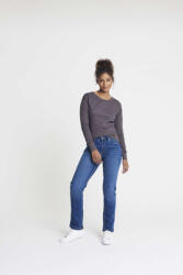 So Denim Női nadrág So Denim SD011 Katy Straight Jeans -16-R, Dark Blue Wash
