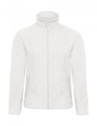 B&C Collection Férfi hosszú ujjú polár B and C ID. 501 Micro Fleece Full Zip S, Fehér