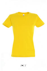 SOL'S Női póló SOL'S SO11502 Sol'S Imperial Women - Környakú poló -S, Gold