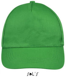 SOL'S Uniszex sapka SOL'S SO88119 Sol'S Buzz - Five panel Cap -Egy méret, Kelly Green