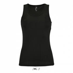 SOL'S Női SOL'S SO02117 Sol'S Sporty Tt Women - Sports Tank Top -2XL, Black