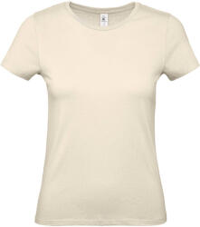 B and C Női rövid ujjú póló B&C #E150 /women T-Shirt -XS, Naturál