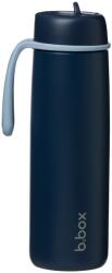 b.box Termosz + szívószál - 690 ml, midnight