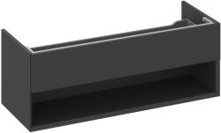 RAVAK Lite dulap 120x45x43 cm sub chiuveta pe perete negru X000001868 (X000001868)