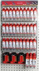 ABRABORO bit színes gyűrűvel állvány 168 darabos EV-PACK (061800000420)