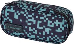 Astra Penar școlar oval Astra Head - Blocuri verzi, 1 fermoar (AS503024069) Penar