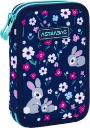 Astra Penar cu rechizite Astra - Iepurași, 2 fermoare (AS503025009) Penar