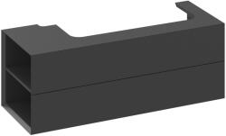 RAVAK Lite dulap 120x45x43 cm sub chiuveta pe perete negru X000001880 (X000001880)