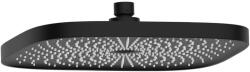 Oltens Vann cap de duș 26x26 cm pătrat negru mat 37008300 (37008300)