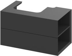 RAVAK Lite dulap 80x45x43 cm sub chiuveta pe perete negru X000001886 (X000001886)