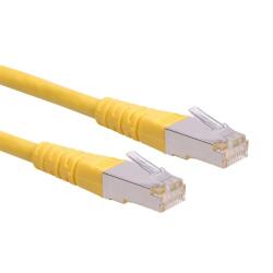 Roline Cablu patch S/FTP CAT6 (PiMF), 15m, galben (21.15.1392-30)