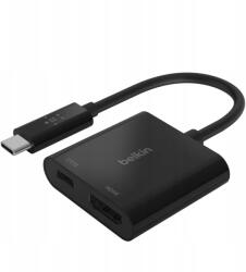 Belkin Usb-c Hdmi töltőadapter Blk (60W Pd) (AVC002btBK)