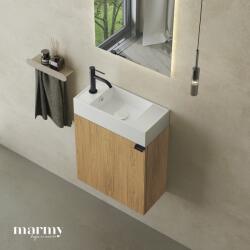 MARMY CODE 46x22x50 BALOS függ. alsószekrény, 1 ajtó, laminált (mosdó nélkül) Honey Oak 20 11 01 05 13 85 (20 11 01 05 13 85)