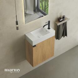 MARMY CODE 46x22x50 JOBBOS függ. alsószekrény, 1 ajtó, laminált (mosdó nélkül) Honey Oak 20 11 01 05 12 85 (20 11 01 05 12 85)