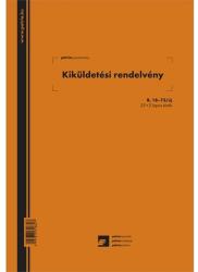  B. 18-73/UJ A4 25x2lapos álló "Kiküldetési rendelvény" nyomtatvány (B.18-73/UJ) - pcx