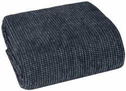 Eurofirany Amber gofri szerkezetű puha takaró Gránátkék 70x160 cm (HS416441)