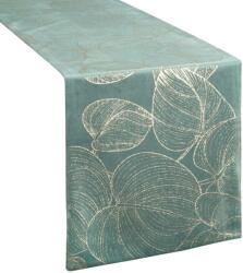 Eurofirany Blink15 bársony asztali futó Sötét menta 35x220 cm (HS390121)