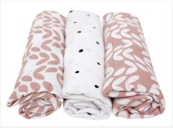 Motherhood Motherhood, Scutece din muselina 70x80 cm, 3 buc. , Pink Classics - smyk - 73,49 RON