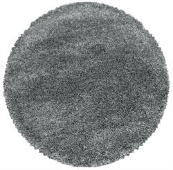 Decorino Szőnyeg Unicolor Stroud, kerek, szürke 160x160, C13-205812 (FLUFFY1601603500Grideschis)