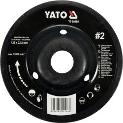 TOYA Rotációs ráspoly, finom, 125 mm, 2. típus (5906083025686) (5906083025686)