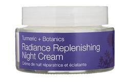 Urban Veda Radiance Intenzív hidratáló éjszakai krém, kurkuma kivonattal száraz bőrre, 50 ml