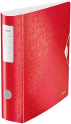 Leitz Biblioraft LEITZ 180 Active WOW, polyfoam, partial reciclat, A4, 82 mm, rosu (L-11060026) - pcone