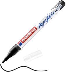 edding Vízálló akril marker, 5300 finom - fekete, hegy 1-2 mm, Edding