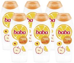 Baba tej és gyümölcsillat tusfürdő, 6x400 ml