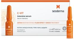 Sesderma C-Vit szérum, 12% tisztaságú C-vitamint tartalmaz, 10 ampulla x 1.5 ml