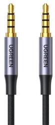 UGREEN AV183 3.5 mm jack összekötő kábel 1m fekete-szürke (10648) (6957303816484) (6957303816484)