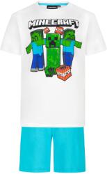 Minecraft Creeper and Zombies rövid ujjú pizsama, 116-os méret (GC-MNCT-112_116)