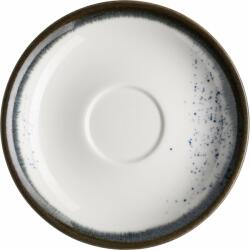 Mäser Espressócsésze alátét Pintar White kék pöttyös 13 cm, kék, S