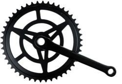 Csepel FL-005 ékes single speed hajtómű, acél, 46T, 170 mm, fekete