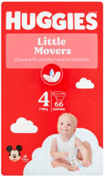 Huggies Little Movers nadrágpelenka 4, 7-18 kg, 66 db