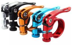 Spyral OEM gyorszáras nyeregcső bilincs, alumínium, 34, 9 mm, fekete