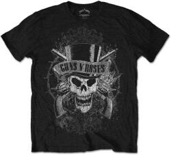 Guns N' Roses Ing Faded Skull Unisex Black XL (GNRTS17MB04)