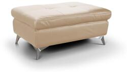 COTTA Bézs SALERNO II bőr puff 66x100 cm méretben C096800 PEARCY II HOCKER (CT0068)