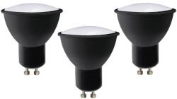 Brilagi KÉSZLET 3x LED Izzó ECOLINE GU10/6W/230V 4000K fekete - Brilagi ZD-E3GU06-40 (BG1690)