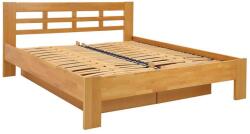 Fines Franciai ágy tömörfából, tárolóhellyel ANGELA 180x200 cm világos dió 8590828141488 (FS0029)