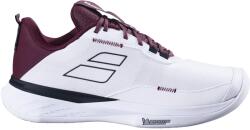 Babolat Încălțăminte de tenis pentru bărbați SFX Evo Clay Men White/Burgundy EUR 44, 5