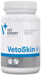 VetExpert Supliment pentru tratarea afectiunilor dermatologice la caini si pisici Vet Expert VetoSkin Twist-Off, 90 capsule