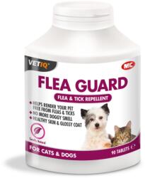  Supliment Repelent Anti Paraziti pentru Caini si Pisici VetIQ Flea Guard 90 tablete