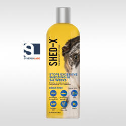 SynergyLabs Supliment anti naparlire pentru caini SHED-X, Synergy Labs, talie medie, 473 ml