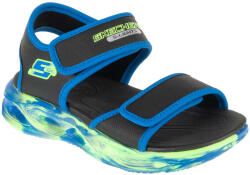 Skechers Gyerek szandál, S-Lights: Sola Glow Sandal - Fusion Brights 28 fekete