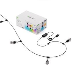 Nanoleaf Instalatie exterior LED Smart Nanoleaf Outdoor Starter Kit, 30m, Control vocal, WiFi, RGB (NF084K02-40SLO)