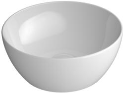 SAPHO Gsi Pura pultra helyezhető kerámia mosdó 32x12 cm ExtraGlaze bevonattal, fehér 885411 (885411)