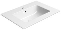 SAPHO Gsi Pura vékonyított kerámiamosdó Extraglaze bevonattal 62x46 cm, fehér 8884111 (8884111)