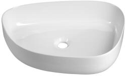 SAPHO pultra tehető kerámia mosdótál 55x42 cm, fehér 55421 (55421)